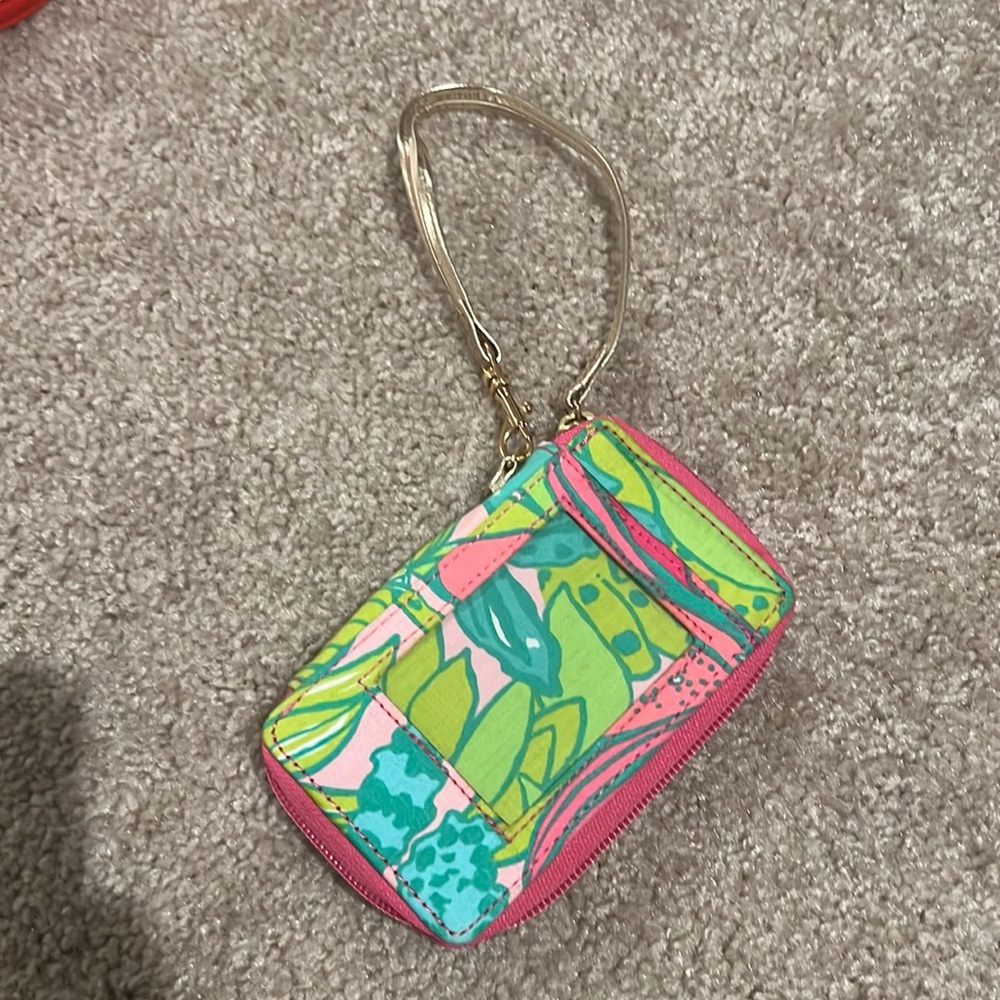 Lilly Pulitzer wristlet wallet